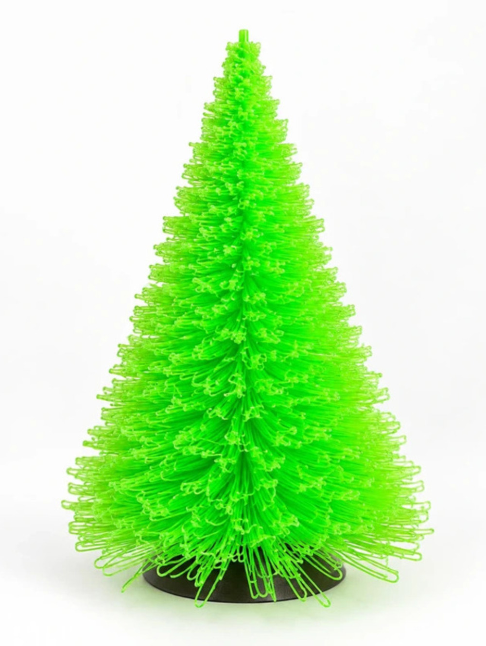 Bright Green Christmas Tree Decor – Approx. 6" Tall